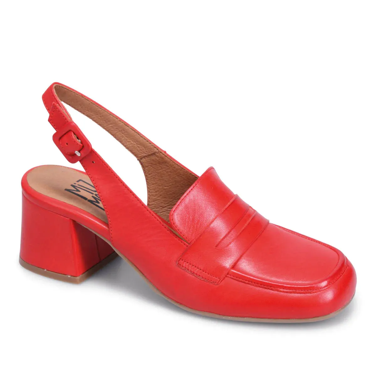 Miz Mooz Satire Slingback Heel in Scarlet