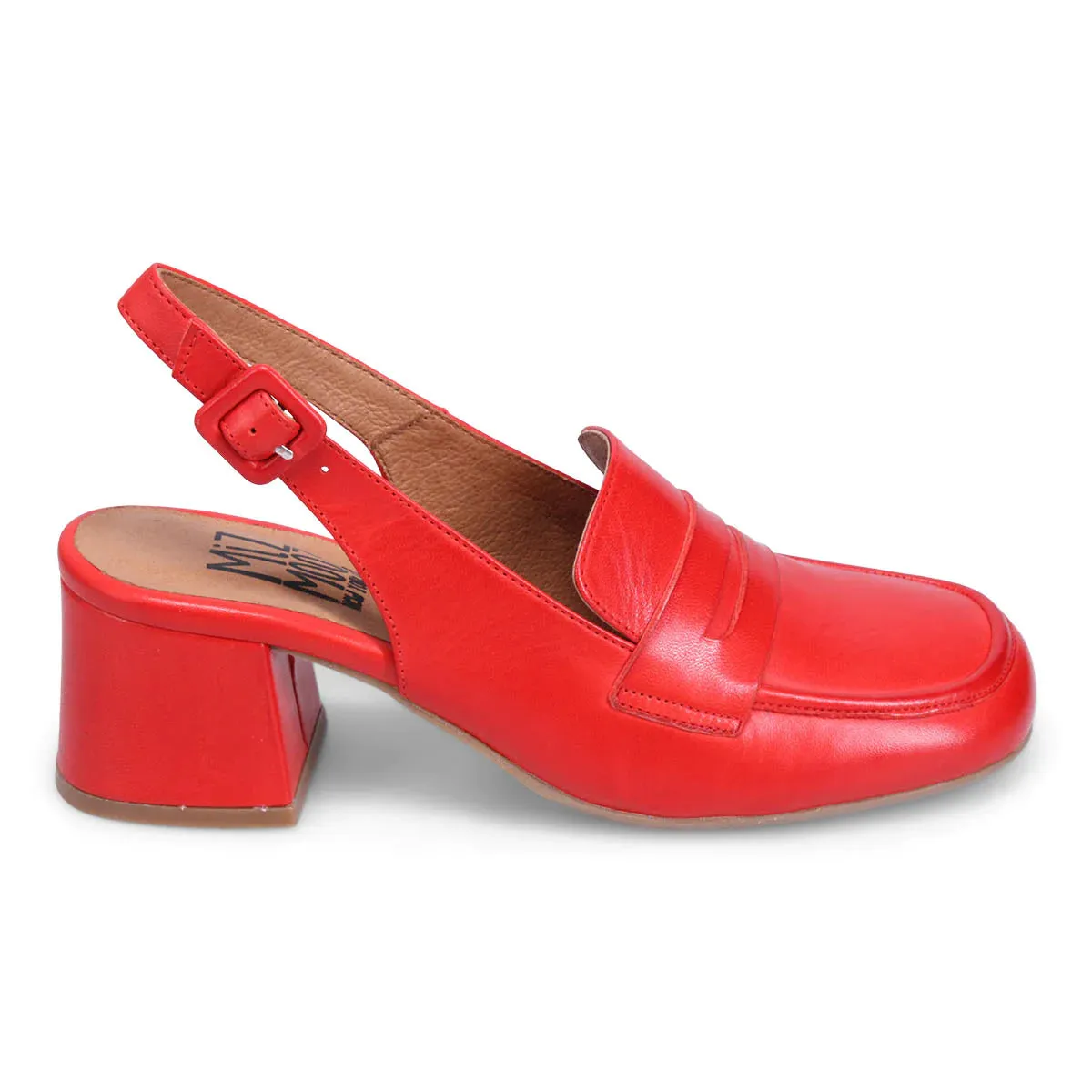 Miz Mooz Satire Slingback Heel in Scarlet