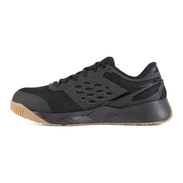 Nanoflex Tr Composite-Toe Athletic Work Shoe Black/Brown