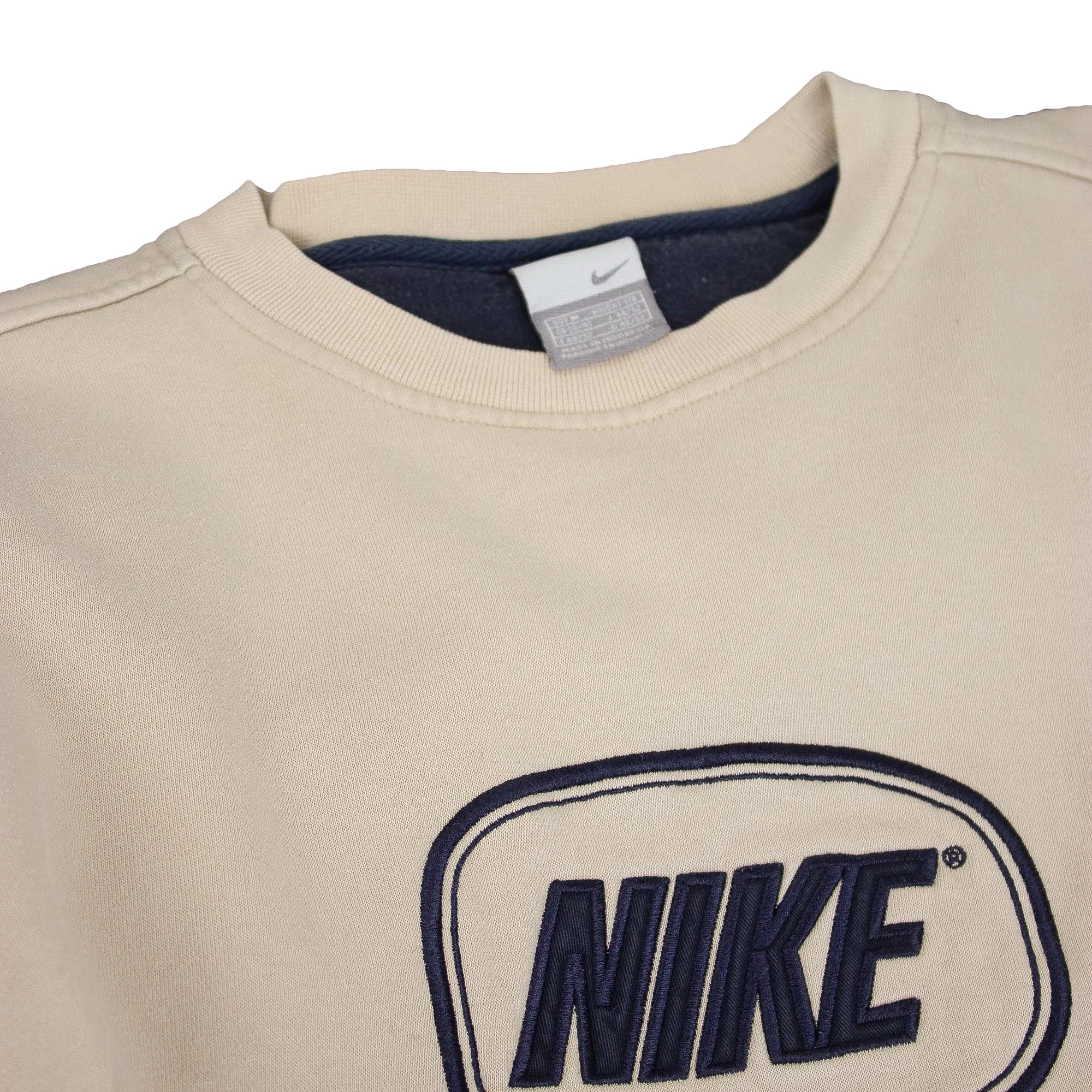 Nike 00s Embroidered Spellout Sweatshirt (M)