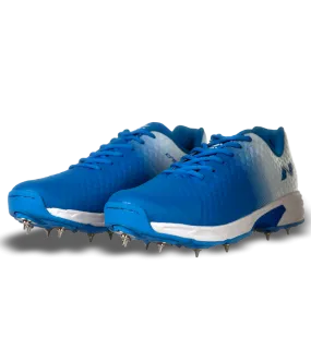 Nivia Crick-1000 (Bowling) Cricket Shoes (Aster Blue/White)