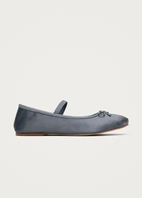 Odette Stone Grey Ballet Flats