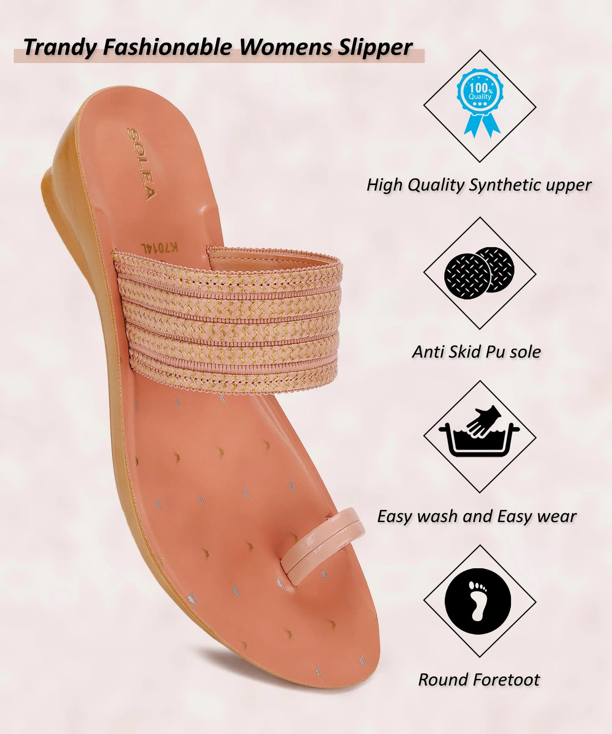 Paragon PUK7014L Women Sandals | Casual & Formal Sandals | Stylish, Comfortable & Durable | For Daily & Occasion Wear