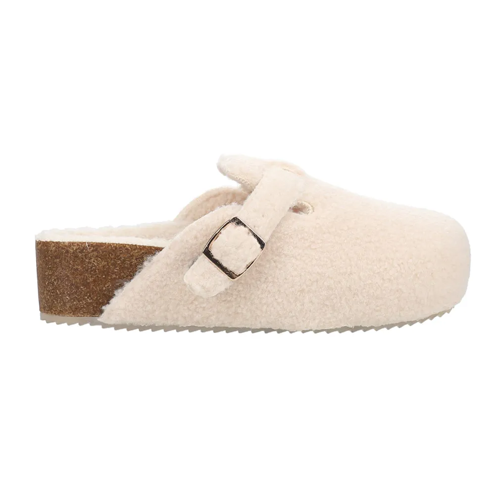 Qwest Shearling Mule Clogs