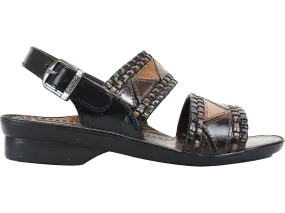 Rodrigo Black Multi Sandal