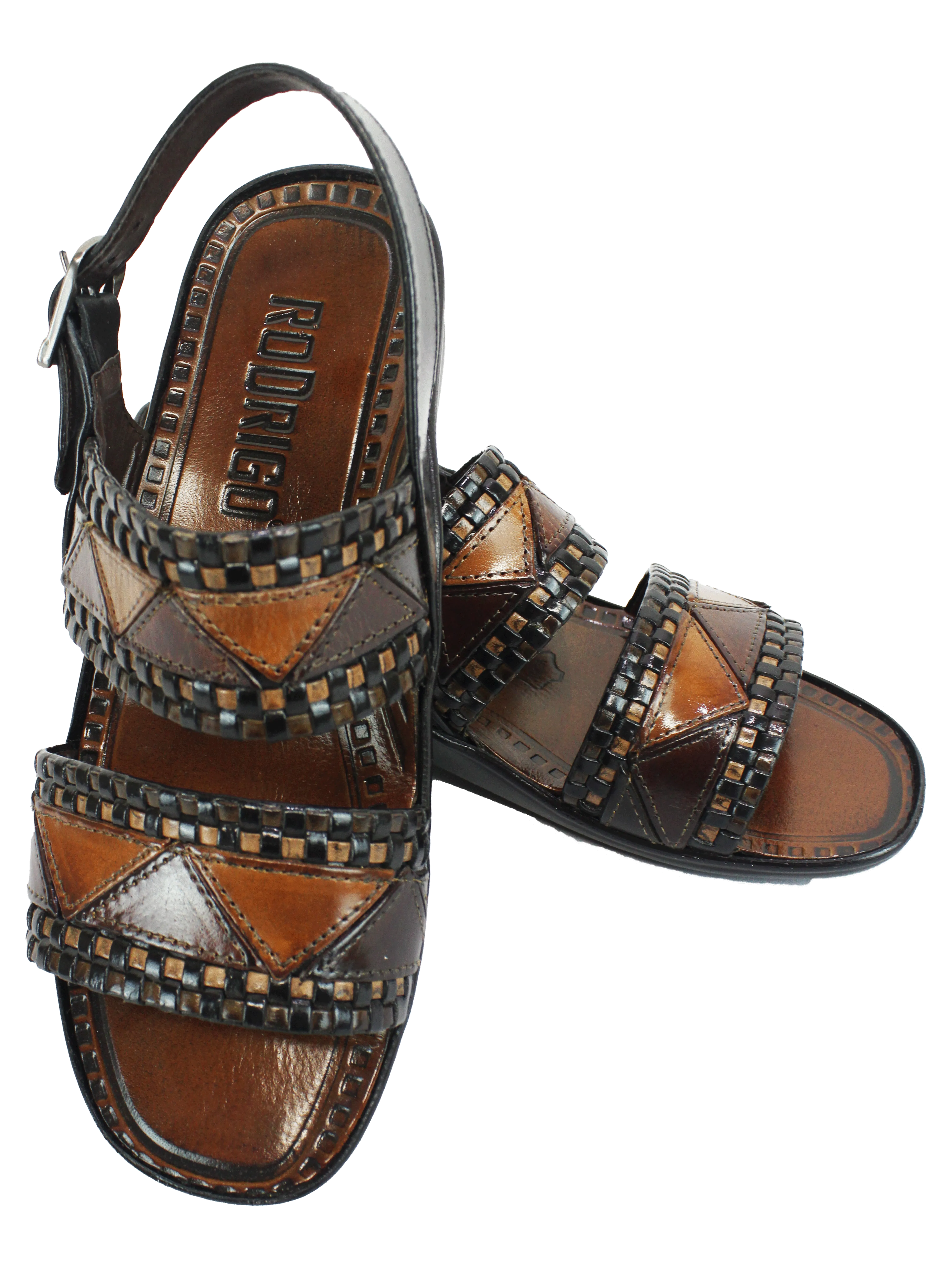 Rodrigo Black Multi Sandal