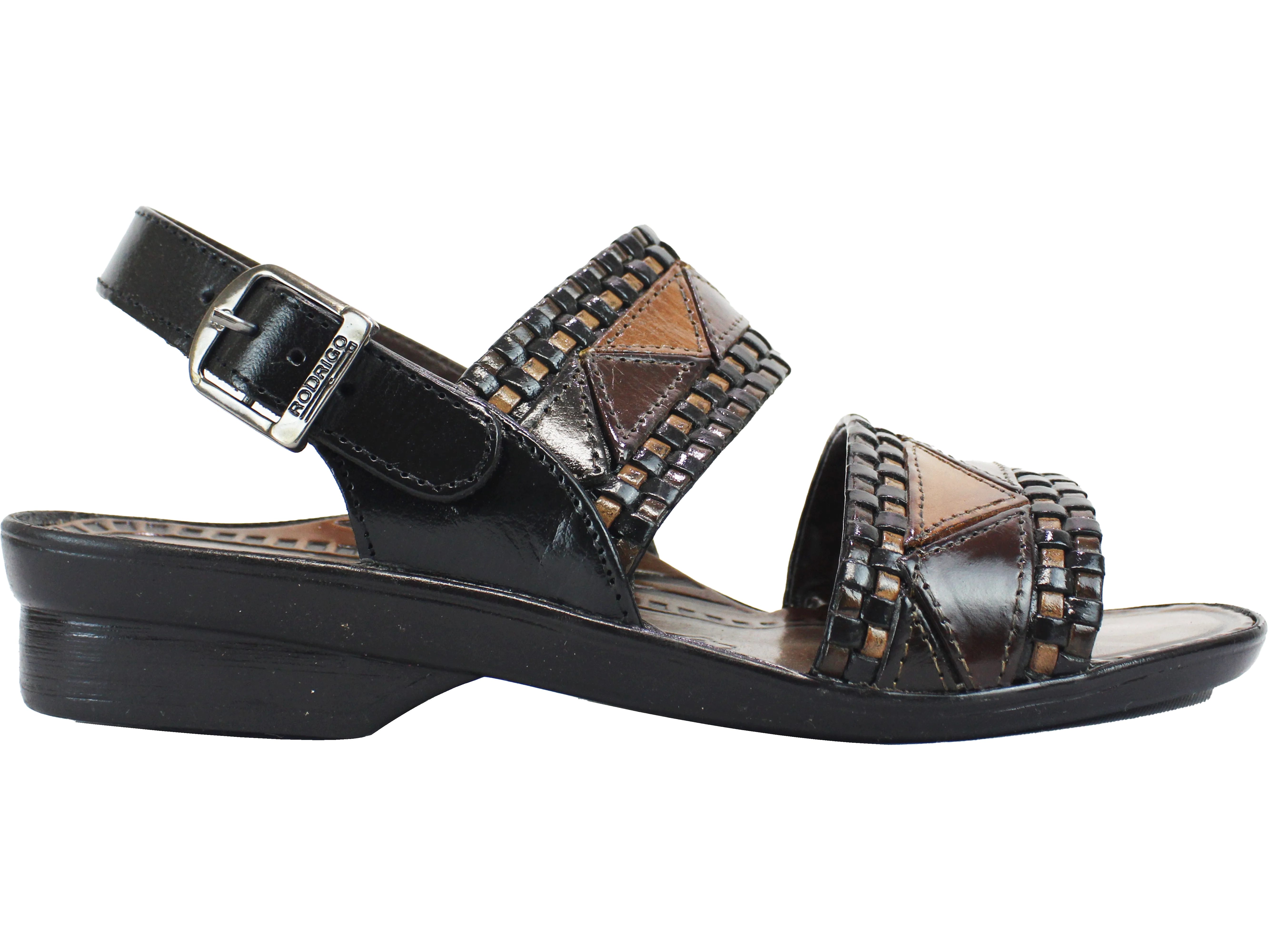 Rodrigo Black Multi Sandal