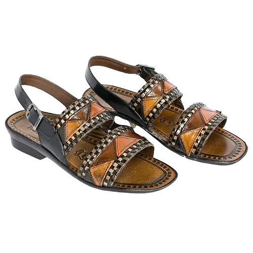 Rodrigo Black Multi Sandal