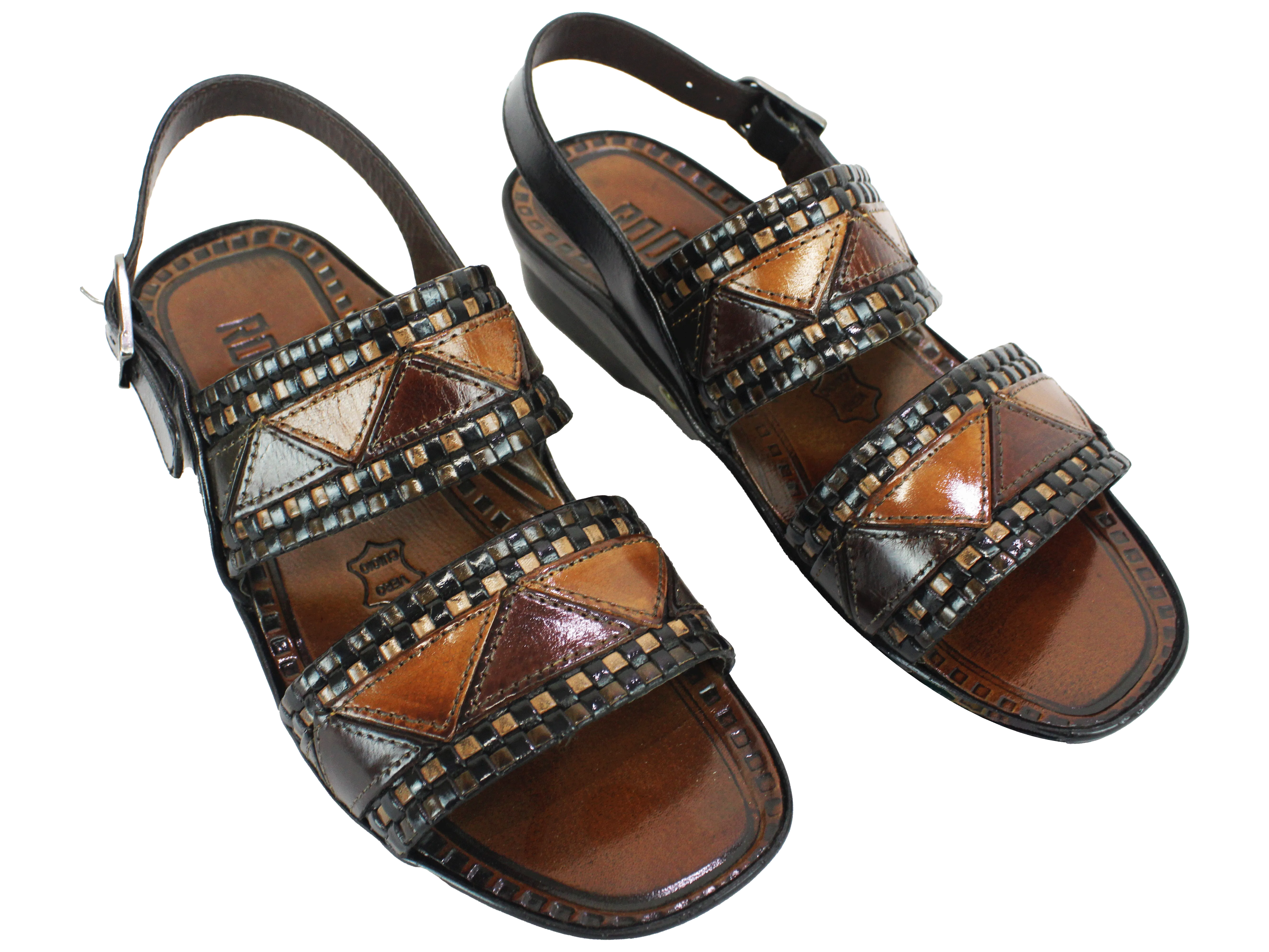 Rodrigo Black Multi Sandal