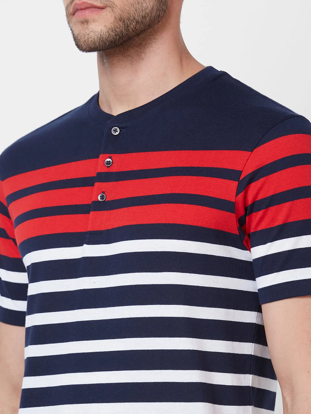 Stripe Henley