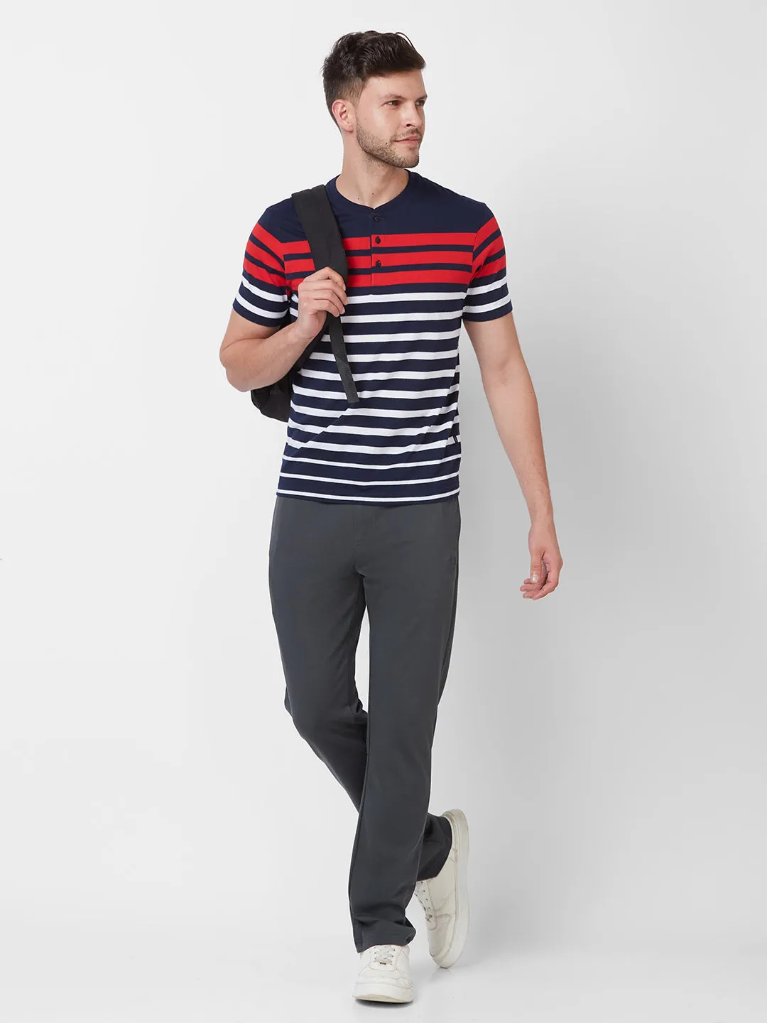 Stripe Henley