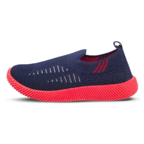 Walkaroo Kids Shoes - WK350 Navy Blue Red