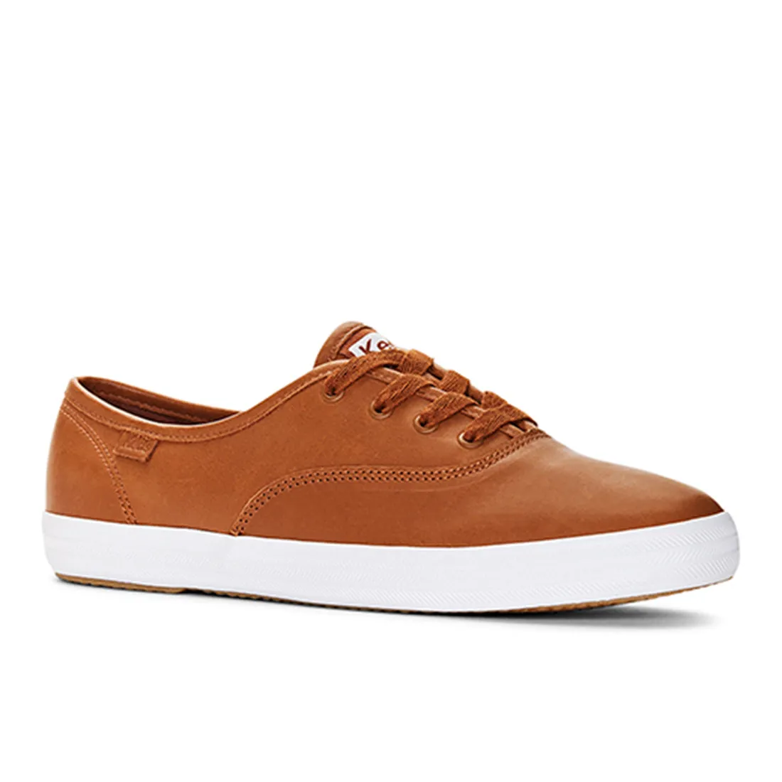 Women's Champion Premium Leather Sneaker Cognac (WH67557)