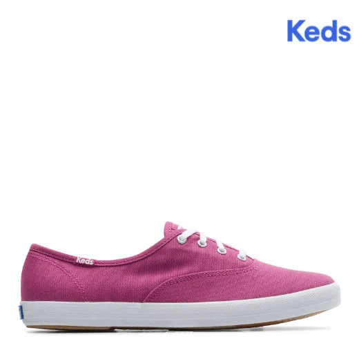 Organic Cotton Purple Womens Keds Champion Canvas Sneaker (WF66866).