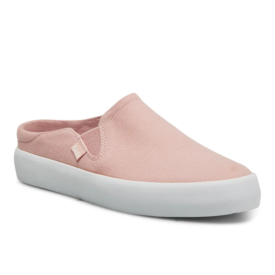 Women's Kickback Mule Crepe Slip On Sneaker Mauve (WF66973)