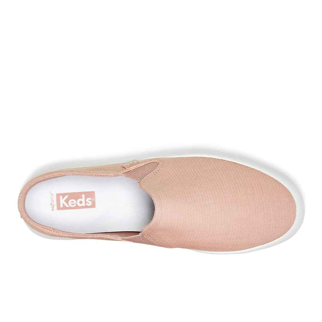 Women's Kickback Mule Crepe Slip On Sneaker Mauve (WF66973)