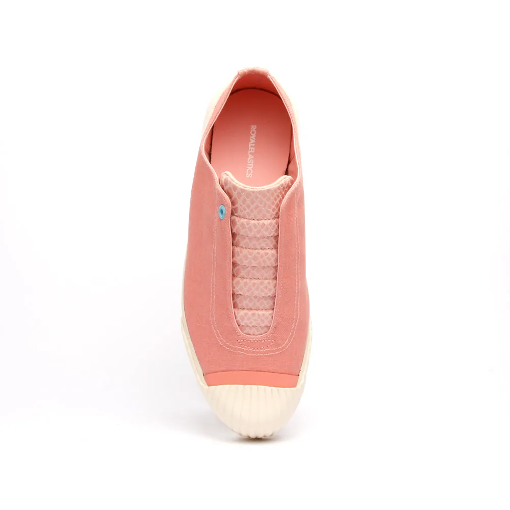 Women's London Pink Beige Canvas Low Tops 93582-101